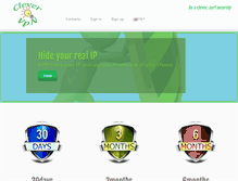 Tablet Screenshot of clevervpn.org